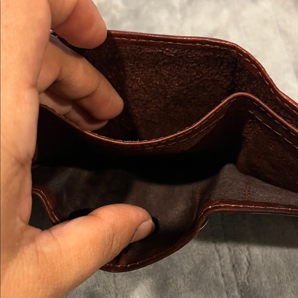 Genuine Leather Brown Men’s Wallet made in India - Picture 4 of 4